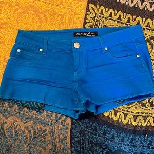 Turquoise Celebrity Pink Shorts